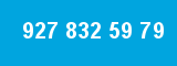 927 832 59 79 927 832 59 79